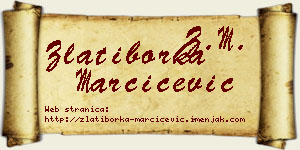 Zlatiborka Marčićević vizit kartica